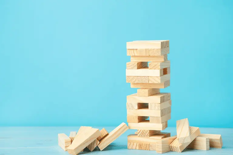 marketing during economic uncertainty, uncertain jenga game