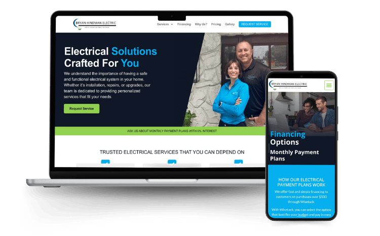 BM Web Design Portfolio - Bryan Hindman