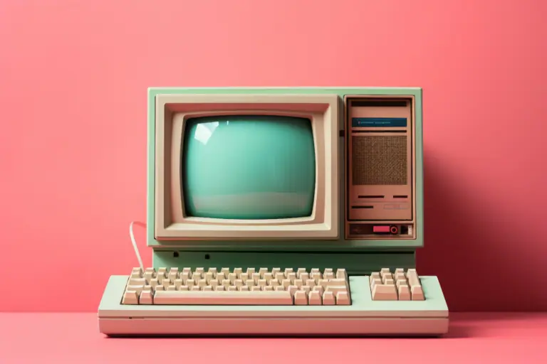 retro computer - how to create a modern website
