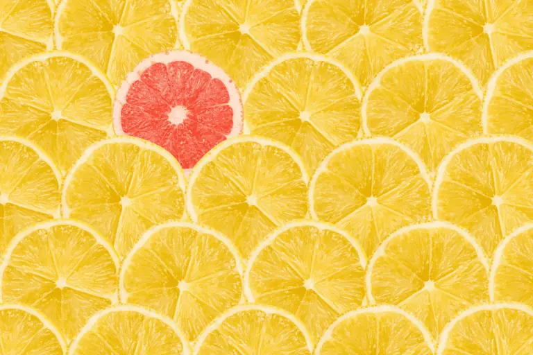how to define your value proposition, grapefruit standing out amongst lemons