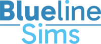 Blueline Sims Logo